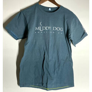 Vintage Muddy Dog Gray R&B Graphic T Shirt M USA Single Stitch